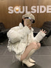 Women Thick Warm Cotton Short Jacket Rhinestones Winter Stand Collar Down Coat Shiny Crystal Cropped Puffer Parka Пуховики