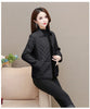 Autumn Winter Middle-aged Mother's Women Parkas Short Down Cotton Jacket Female Thin Loose Cotton Padded Parka Outwear