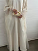 Middle Eastern Abaya Women Elegant Abayas Loose Pageant Dress Full Sleeve Evening Kaftans JilbabsIslamic Traditional Clothing