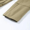 Women's Jacket Slim Fit Stand Collar Tailored Epaulets Flap Pockets Single Breasted Button Down Blazer Coat Spring Outwear