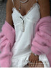 Women Knitted Thick Cashmere Wool Cardigan Chic V Neck Single Breasted Long Sleeve Sweater Fall Winter Coat Outwear