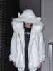 Vintage Fur Patchwork Loose Casual Hooded Coats Streetwear Solid Winter Y2k Aesthetic Jackets Grunge Pocket Women Harajuku Tops