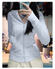 Streetwear Black Hoodie Coat Women's Clothing Hooded Zipper Slim Fit Y2k Jackets Casual Sweatshirts Tops Ropa Mujer