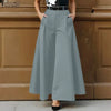 Stylish Women's Wide Leg Pants Elegant High Waist Loose Solid Color Trousers Autumn Commuting Streetwear S-3XL