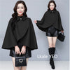 Women's Woolen Shaw Coat Autumn Winter Korean Version Short Ladies Jacket Temperament Elegant Femme Woolen Outerwear
