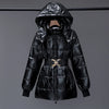 Smooth Women's Jacket Autumn Hooded Coats Female Warm Parkas Korean Winter Outerwear Waterproof Autumn Clothing