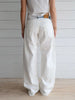 Women Casual Solid Color Wide Leg Pants Versatile High Waist Jeans Lady Autumn Winter Commute High Street Clothes