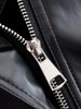 Women Black Short Faux Leather Trench Coat Long Sleeve Lapel Jacket With Belt Vintage Lady Motorcycle Jacket Outwear