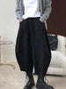 Autumn Casual Harem Pants Women Cotton High Waisted Trousers Retro Loose Bloomers Women's Oversize Pants Baggy Sweatpants