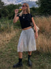 Lace Patchwork Satin Lace Up Shorts Women Sexy Hollow Out High Waist Drawstring Half Pants Wide Leg Trousers Chic Lady Partywear
