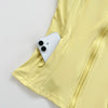 Women's Multi-Color Sports Knit Jacket, Casual Long-Sleeve Top, Solid-Color Yoga Outerwear