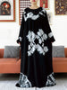 Party Dress Tie-dry Printed Cotton Women Boho Maxi Dress Casual Holiday Party Dresses Indie Folk African Vestidos