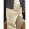 Retro American Curved Knife Navy Blue Wide Leg Straight Jeans Women Spring Autumn Casual High Waist Trousers Loose Casual Pants