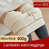 1pcs Winter Leggings Women Cotton Extra Thick Warm Pants Thermal Legging Slim Black Elastic High Waist Solid Leggings