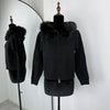 Slim Knit Cardigan Hoodies Women Autumn Solid Long Sleeve Sweater Coats Winter Street Vintage Basic Hoodie