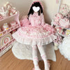Han Mushroom Liang Original Design Lolita Dress Flower Marriage Jsk Suspender Dress Women