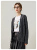 Winter Bright Silk Yarn V-neck Cardigan Aging Reduction Long Sleeve Women's Thick Knitted Jacket