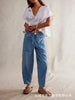 Casual Low Waist Straight Leg Jeans Women Four Seasons Loose Lace-up Tapered Pants Women's Streetwear Cargo Jeans