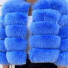 Woman Real Fox Fur Shawl Vest Jacket Fluffy Fur Cape Natural Fur Poncho Fur Lady Scarf Wrap Coat Shawl Wedding Party Clothing