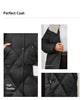 Women's Winter Jackets Plus Size Long Warm Parkas Elegent Hooded With Fur Classic Quilted Coats Women1165