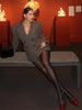 Chic Solid Women's Woolen Coat Lapel Double-Breasted Full Sleeve Waist-Closed Lady Coats Spring Female Streetwear