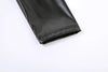 Cyber Y2k Punk Faux Leather Crop Jackets Gothic Grunge Streetwear Coats Zip Up Female High Shoulder Cardigans