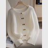 Autumn Winter Korean Sweater Cardigan Women Long Sleeve Casual White Loose Knitwear Ladies Sweater Jacket Female Top