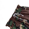 Women Streetwear Drawstring Pants Autumn Winter Camouflage Print Loose Safari Cargo Harem Hip Hop Trousers