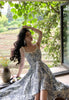 French Midi Dresses Women 2023 New Summer Elegant Spaghetti Strap Female Clothes Sexy Evening Party Backless Prom Dress