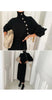 High end Knitted Dress Women's Autumn Winter Stretch Sweaters Long Dress Female Retro Chic buttons stylish Turtleneck Base dress