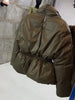 Elegant Cotton Warm Women's Jacket Autumn Winter Loose Full Sleeve Zipper Stand Collar Thicken Coats Waist Outwear Lady
