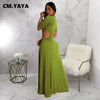 Women O-neck High Split Ruched Bodycon Midi Maxi Dress Fall Street Evening Party Club Vestidos Sexy Long Dresses