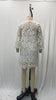 Autumn Women's Solid Color Dress Ethnic Style Sexy Lace Hollow Flower Temperament Elegant Casual Long Sleeved Knee Length Dress