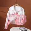 Spring Autumn Denim Jacket Women Single-Breasted Long Sleeve Short Jeans Coat Female Casual Cowboy Overcoat Ladies Tops