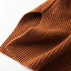 Pullover Scarf Knitted Cashmere Shawl Winter Scarves False Collar Coat Bib Warm Turtleneck Slit Jumper Shawl for Women