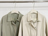 Casual Stand-up Collar Safari Style Mid-length Coat for Women A-line Pleated Waist Spring and Autumn Trench