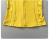 Women Full Zip Long Sleeve Athletic Jacket Thumb Holes Slim Fit Quick Dry Running Gym Yoga Fitness Sports Coat