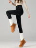 Winter with Fleece Leggings for Women Thick Skinny Elasticity Thermal Velvet Black Leggings High Waisted Lift Hips Yoga Tights
