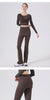Fake Two High Waisted Slightly Flared Pants with Hip Covering Skirt for Women's Running, Dance Training, Pilates Sports Pants