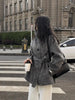 Autumn Winter Stand Collar Women's Double-faced Woolen Coat Korean Single Breasted Thick Overcoat DB5065