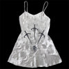 Y2K Women Dress vintage Gothic Aesthetic Streetwear Chic Punk Harajuku Emo Girl Sexy Slim Women V-Neck black Dress rock