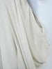 Designer Women's Stand Collar Beaded Diamonds Chiffon Off Shoulder Long Sleeves Party Long Dress