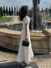 Women's High Waist Knitted Rib Slim Maxi Dress Casual Loose Elegant Temperament Long Dress for Autumn Femme Solid Color Dress