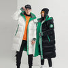 Winter Puffer Parkas Coat Womens Thicken Warm Long Down Cotton Coat Oversized Cotton-Padded Jacket Windproof Hooded Overcoat