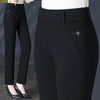 Black Women's High Waist Stretch Suit Pants, Slim Trousers, Purple Green Brown Pantalones, Asian Size M-6XL