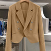 Blazer Women Coat Spring Office Lady Blazer Womens Casual Korean Short Temperament Suit Jacket Female Outerwear