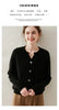 Spring Women's Cardigan 100% Cashmere Knitted Sweater Chic Tops Cashmere Coat Casual O-Neck Loose Women Cardigan