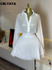 Women's Dress Long Sleeve See Through Shirt A-Line Mini Fall Street Vacation Birthday Evening Dresses