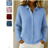 Holiday Button Knitted Lapel Sweater Cardigan Coat Autumn And Winter Solid Color Casual Women's Clothing Sweater