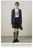 Winter Bright Silk Yarn V-neck Cardigan Aging Reduction Long Sleeve Women's Thick Knitted Jacket